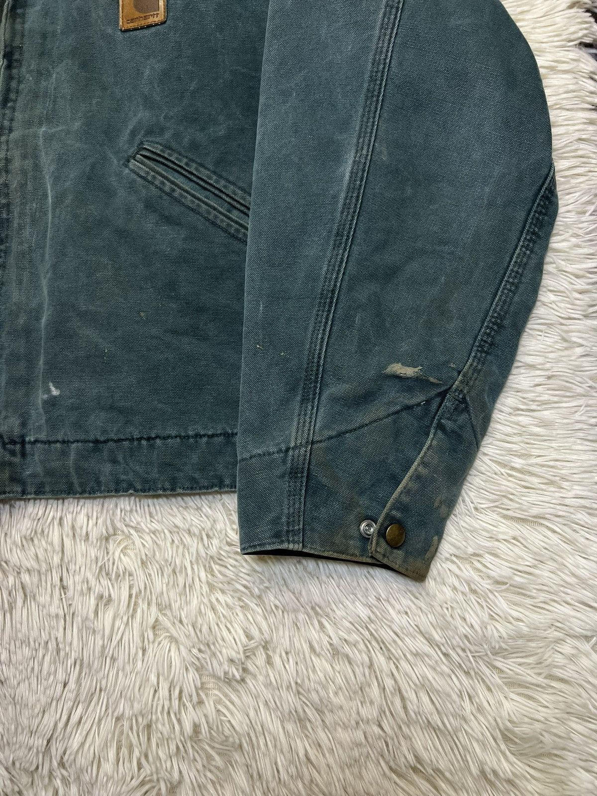 Carhartt 1998 Vintage Carhartt Detroit Jacket (VERY RARE 🔥) - J43 HTG Size US L / EU 52-54 / 3 - 7 Thumbnail