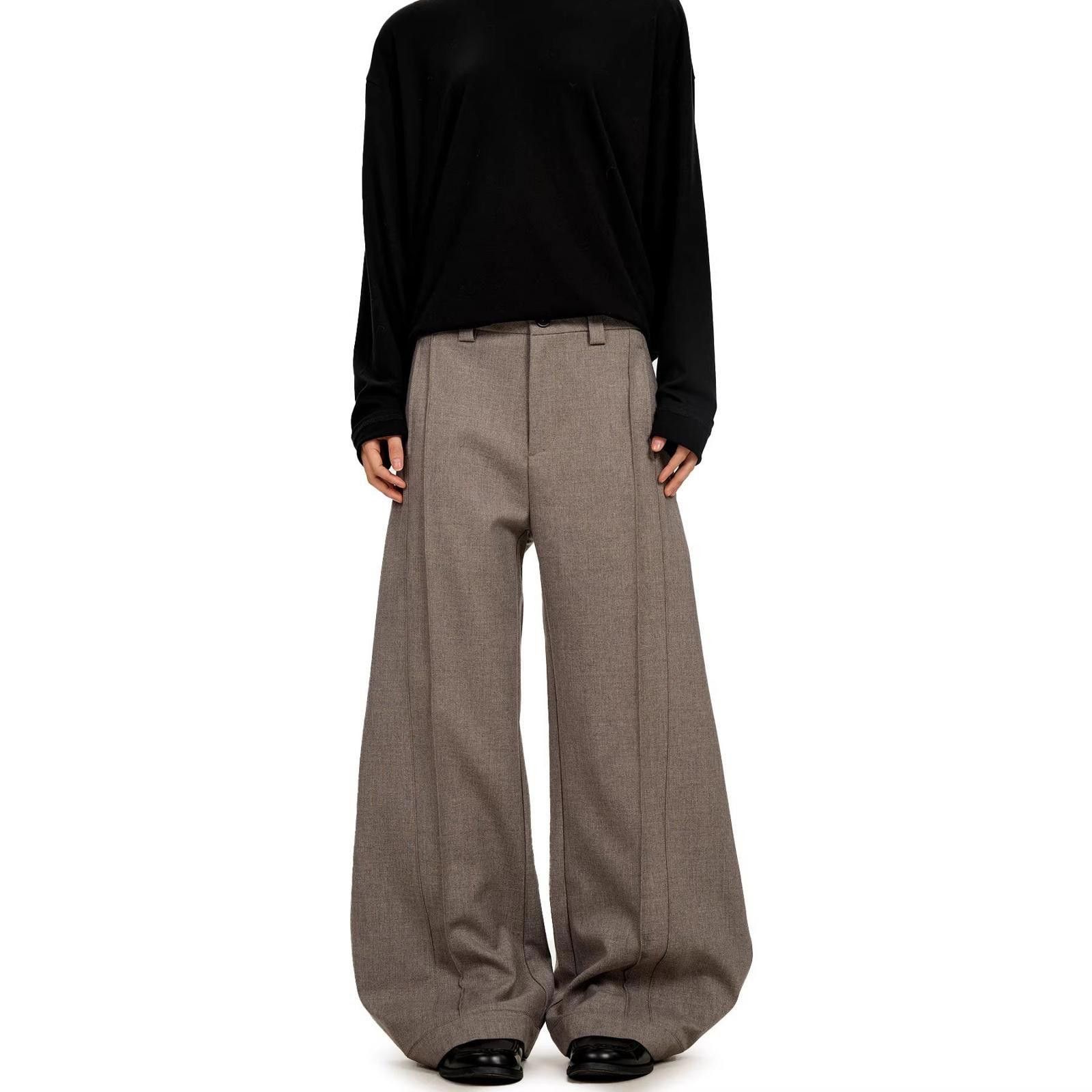 Other Wide-Leg Pleated Wool-Blend Trousers Size US 30 / EU 46 - 1 Thumbnail