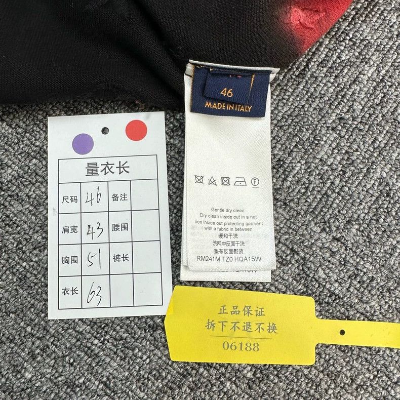 Louis Vuitton Louis Vuitton 24 new black and red gradient presbyopic deni Size US S / EU 44-46 / 1 - 8 Thumbnail