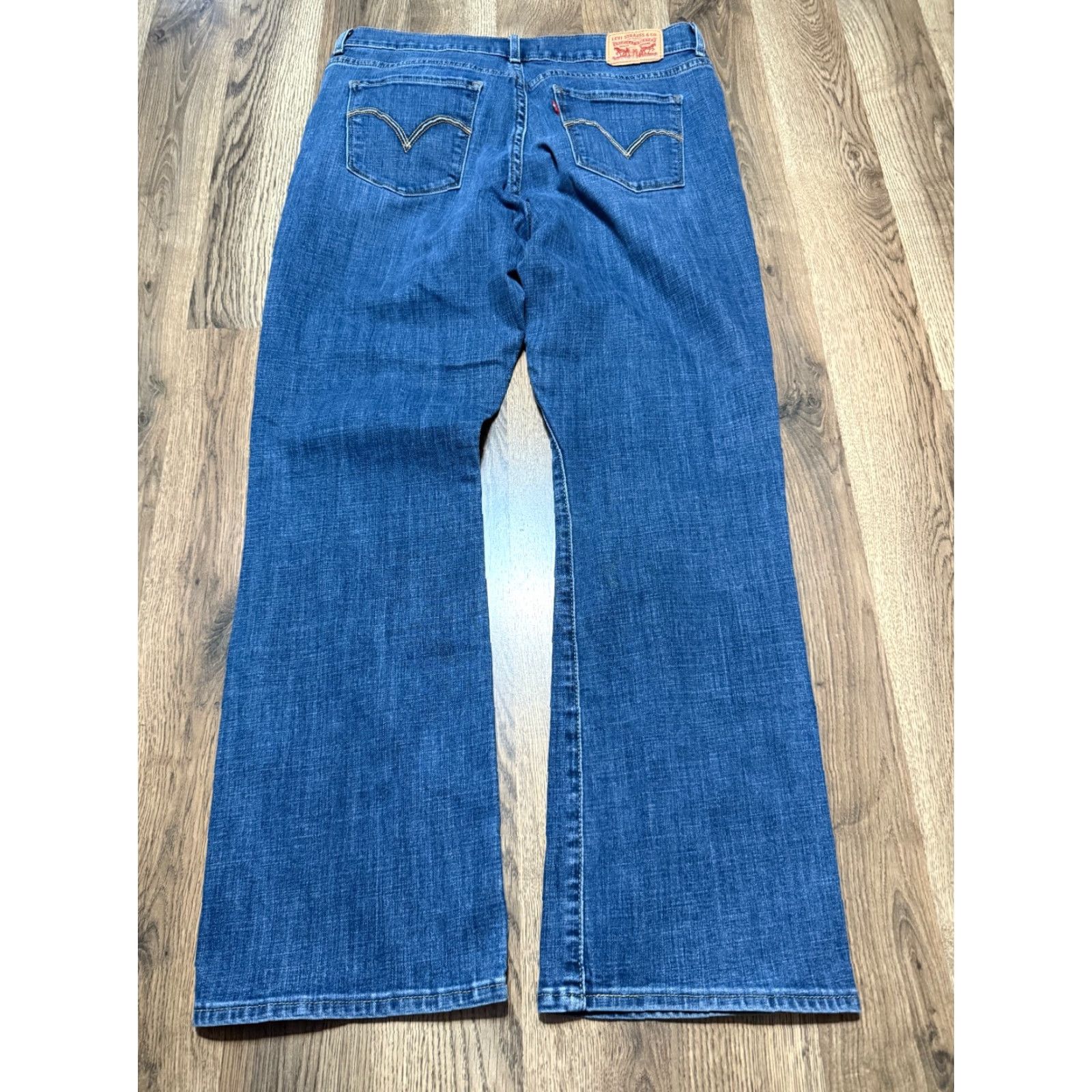 Levi's Levi's Jeans, Women's Size 12, Blue, Denim, Mid Rise, Pockets, Bootcut, 5-Pocket Design, Regular, Classic Boot, Jeans Size 34" / US 12 / IT 48 - 2 Thumbnail