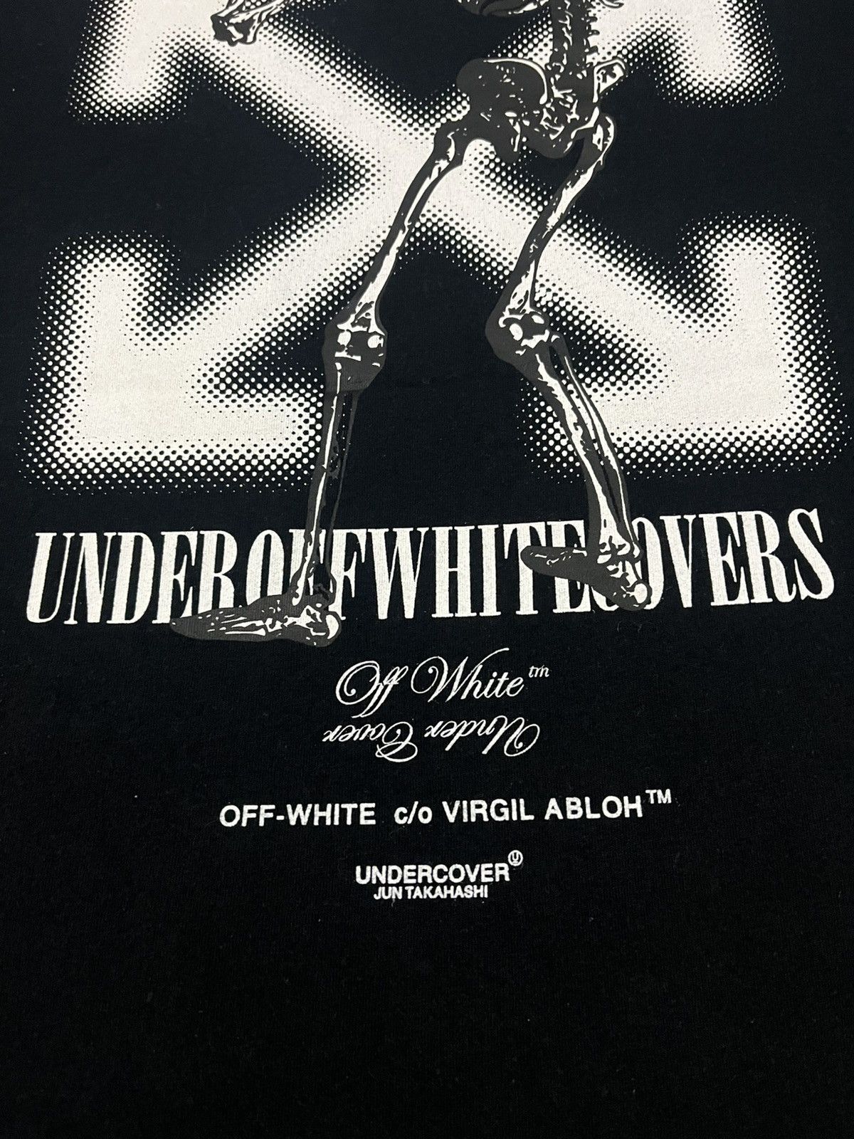 Off-White × Undercover Off-White Undercover Skeleton Tshirt Size XL / US 12-14 / IT 48-50 - 5 Thumbnail