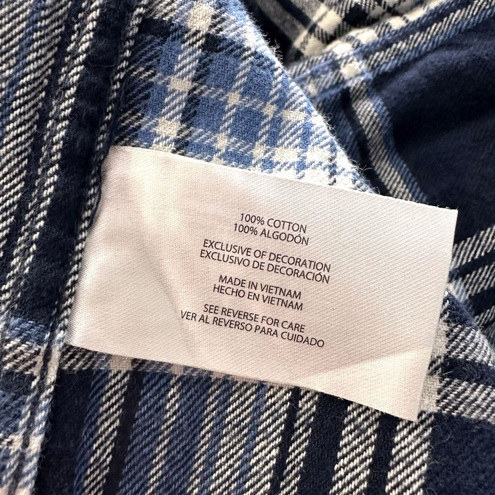 Eddie Bauer Eddie Bauer Shirt Mens M Flannel Plaid Button Up Blue Cotton Size US M / EU 48-50 / 2 - 8 Thumbnail