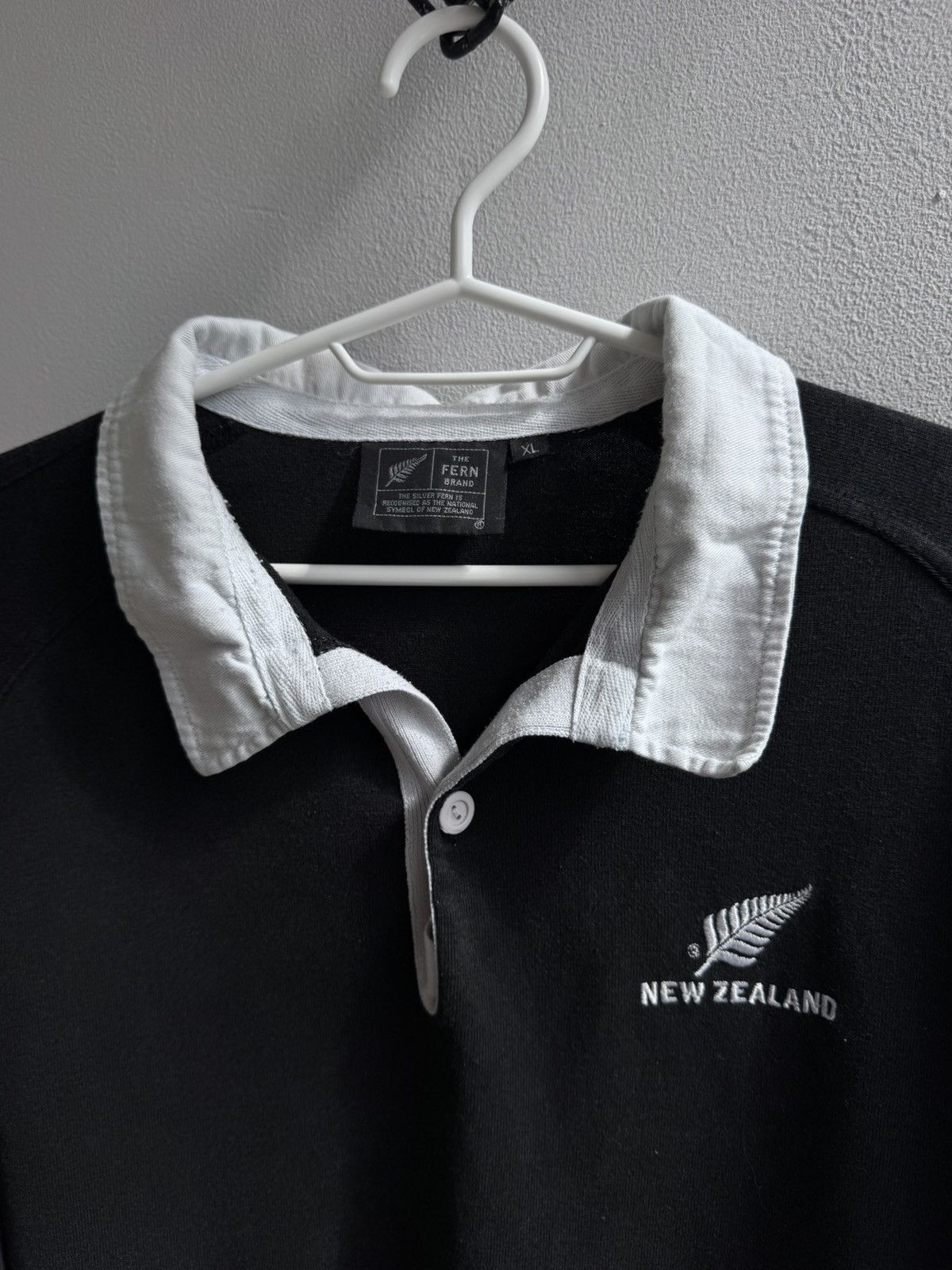 Vintage ALL BLACK NEW ZEALAND VINTAGE 90s RUGBY 1990’s SHIRT JERSEY Size US XL / EU 56 / 4 - 3 Thumbnail