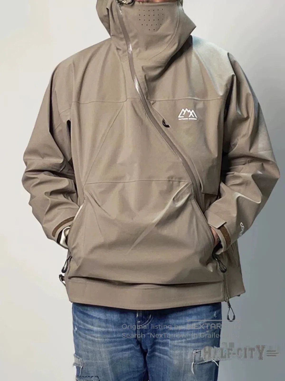 Japanese Brand Comfy Outdoor Slash Shell Jacket. Size US M / EU 48-50 / 2 - 8 Thumbnail