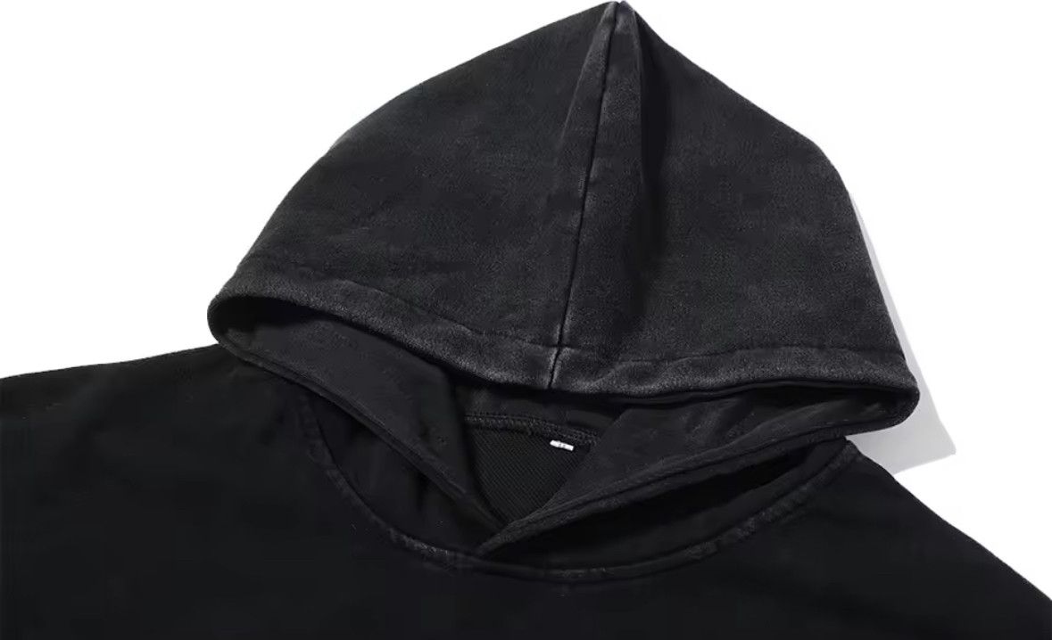 Japanese Brand Vintage Gothic Y2K Retro Jesus Religion Print Washed Hoodies Size US S / EU 44-46 / 1 - 2 Thumbnail