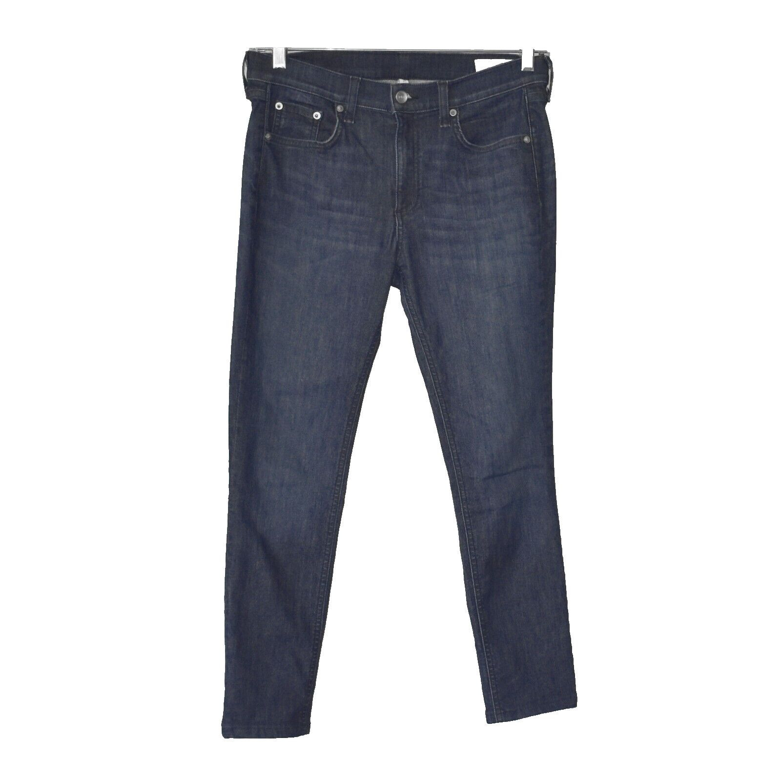Rag & Bone RAG & BONE Tonal River Mid Rise Ankle Skinny Jeans Size 30 Size 30" / US 8 / IT 44 - 1 Thumbnail