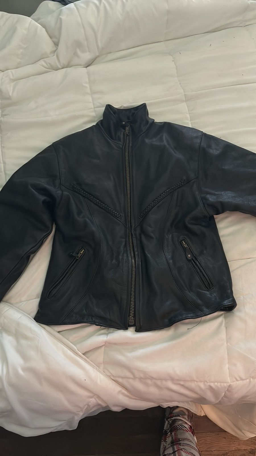 Other Bikers Dream Apparel Women’s Leather Jacket Size Medium Size M / US 6-8 / IT 42-44 - 9 Thumbnail