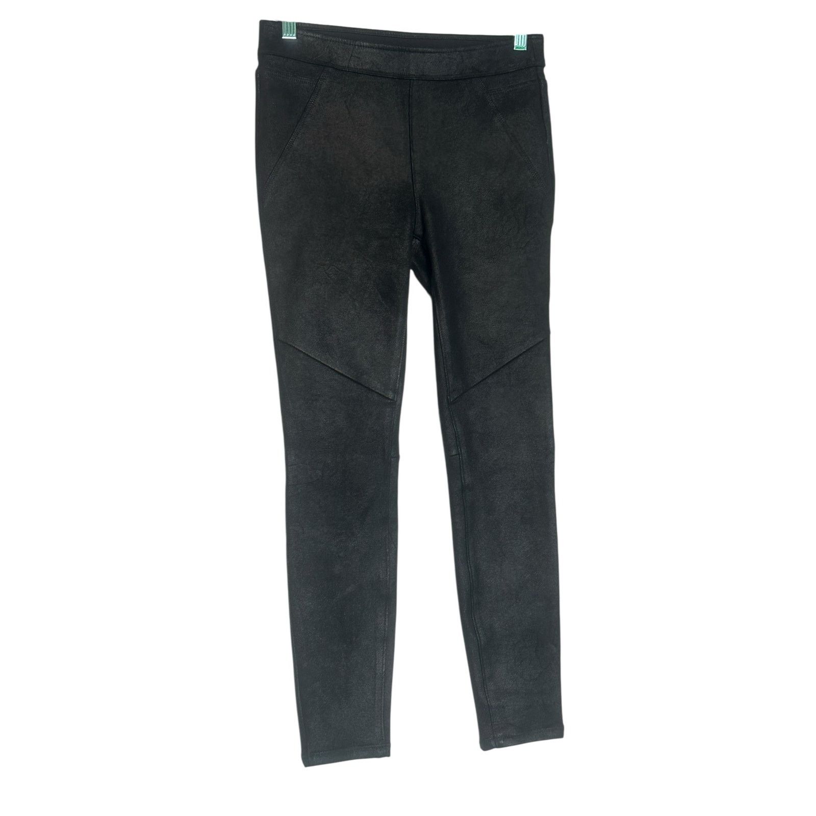 Free People Free People Faux Suede Leather Moto Leggings Pants Size 4 Size 27" / US 4 / IT 40 - 9 Thumbnail