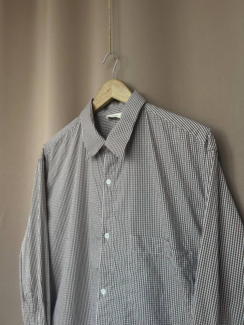 Barena Venezia Barena Venezia Checked Half Button Shirt Mens Size 40 M/L Size US L / EU 52-54 / 3 - 4 Thumbnail