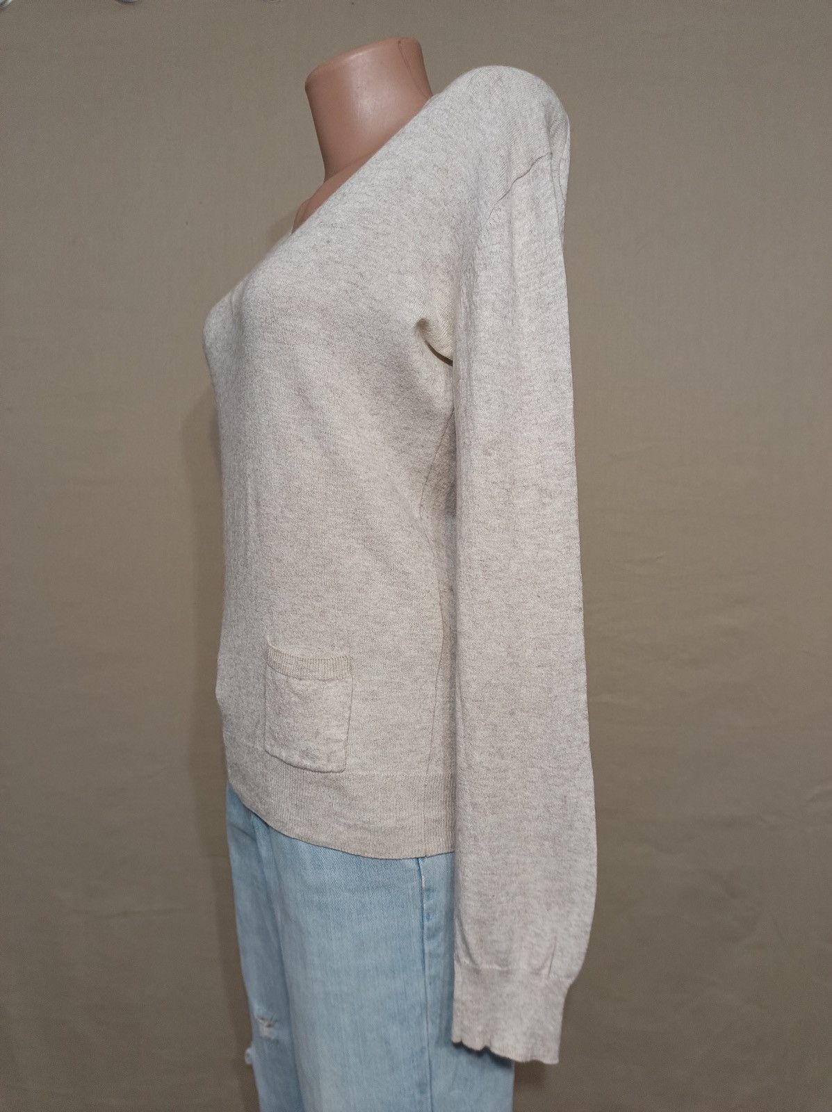 Sandro SANDRO Paris Beige Wool Women’s Sweater Size 2 M Size M / US 6-8 / IT 42-44 - 6 Thumbnail