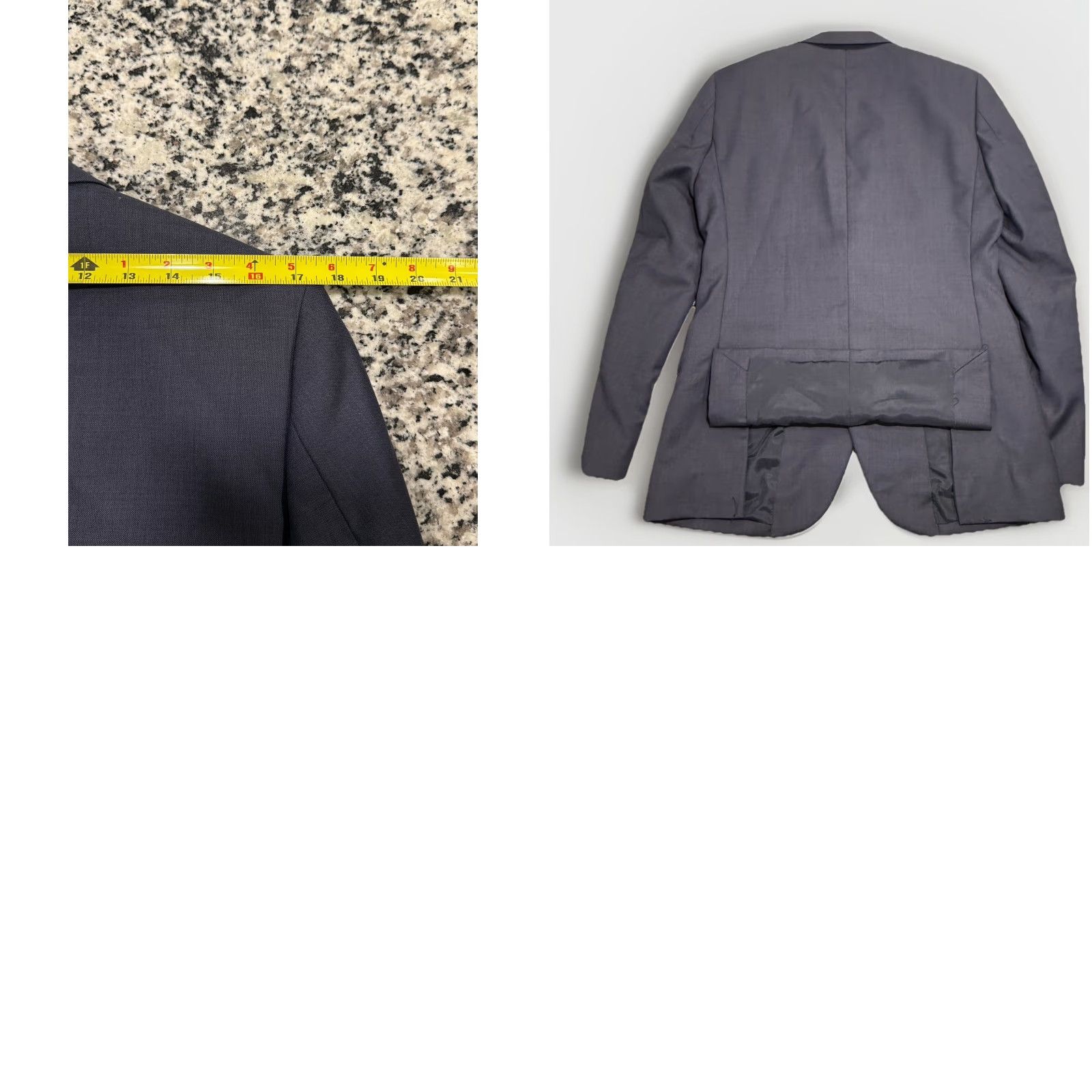 J.Crew J.CREW Thompson Jacket/Blazer 100% Wool Men 36R Blue Blazer Suit Jacket Shirt? Size 36R - 8 Thumbnail
