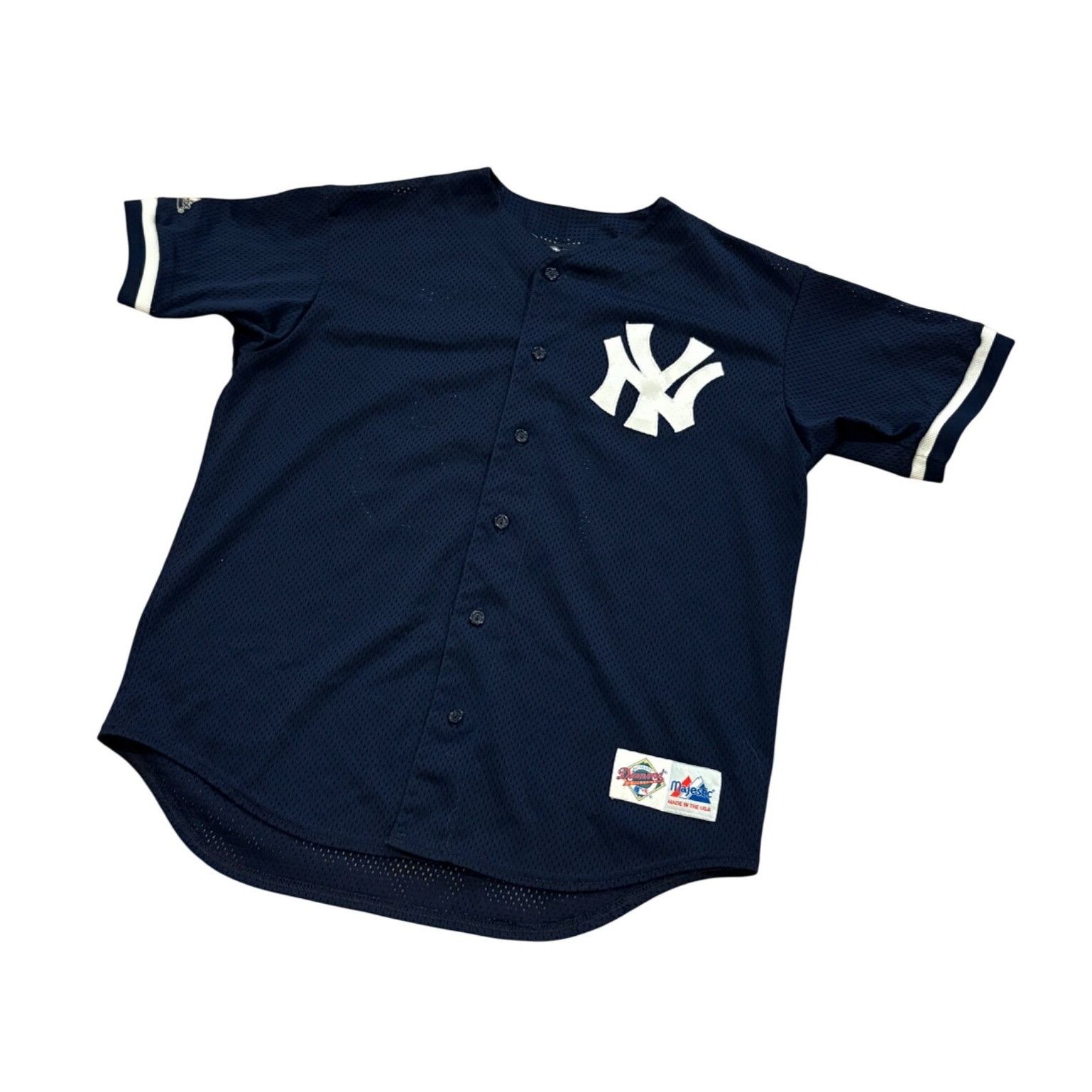 Majestic Rare 90's New York Yankees Chad Curtis #28 Majestic Diamond Size US L / EU 52-54 / 3 - 4 Thumbnail