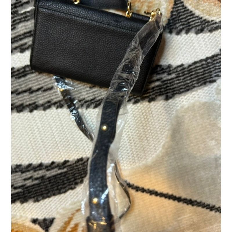 Bcbgmaxazria Mali + Lili Black Vegan Leather Crossbody Bag Size ONE SIZE - 3 Thumbnail