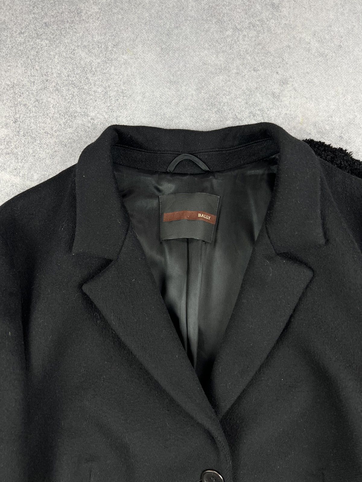 Bally Vintage Bally Italy Wool Coat Trench Size XL / US 12-14 / IT 48-50 - 5 Thumbnail