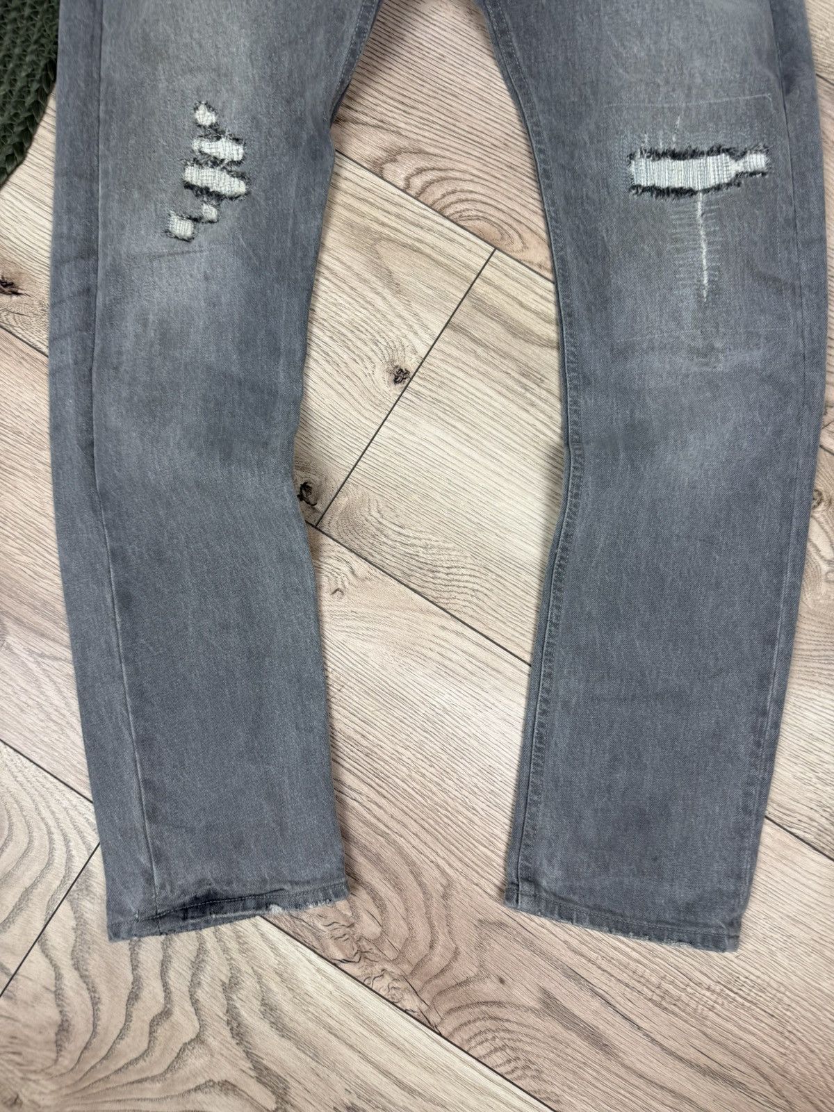 Allsaints Allsaints Jeans Distressed Japanese Style Pants Mens Size US 32 / EU 48 - 2 Thumbnail