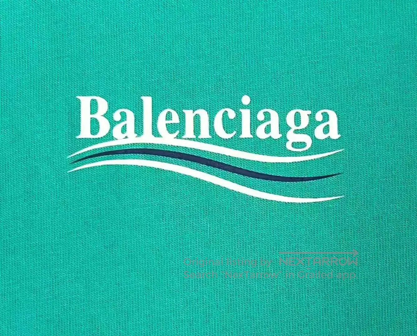 Balenciaga balenciaga logo short sleeve t-shirt. Size US L / EU 52-54 / 3 - 5 Thumbnail