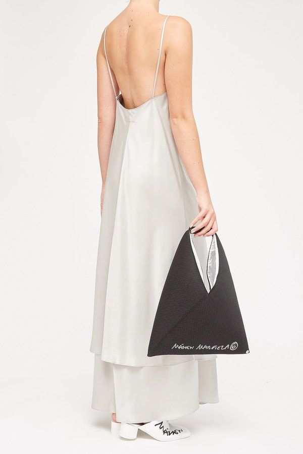 Maison Margiela MM6 Maison Margiela Japanese Triangle Mesh Black Bag Size ONE SIZE - 6 Thumbnail