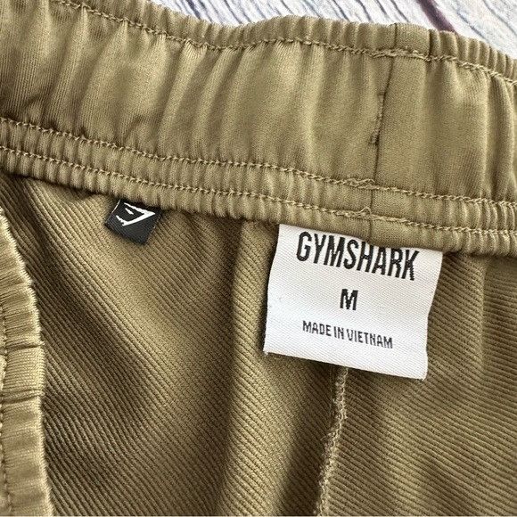 Gymshark Gymshark Men's Olive Performance Jogger Pants Size US 32 / EU 48 - 6 Thumbnail