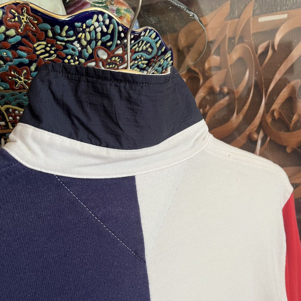 Tommy Hilfiger Tommy Hilfiger 3 Tone Embroidered Polo Shirt Rugby shirt Size US XS / EU 42 / 0 - 11 Thumbnail