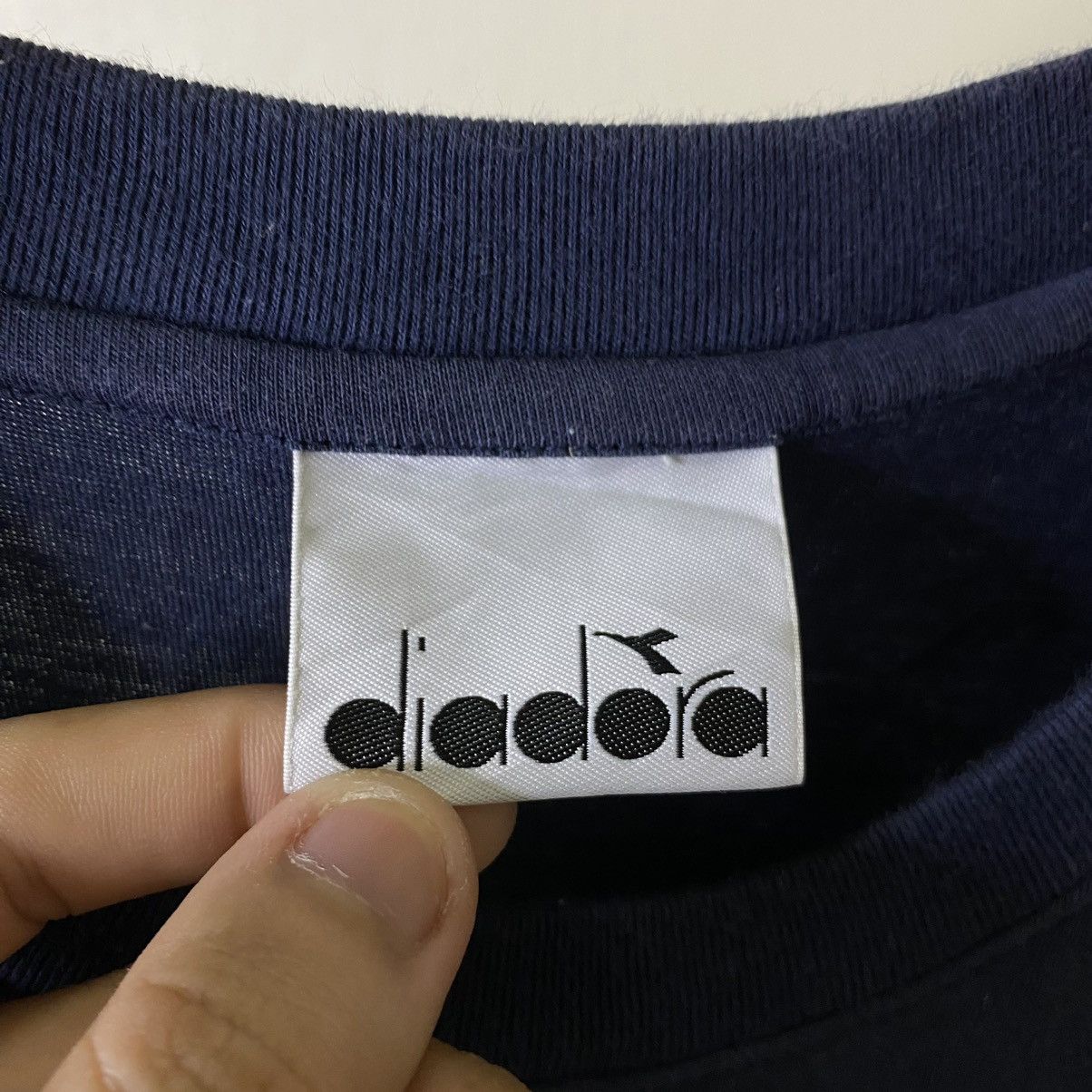 Diadora Vintage 2000s Diadora Box Logo Tee Size US L / EU 52-54 / 3 - 3 Thumbnail