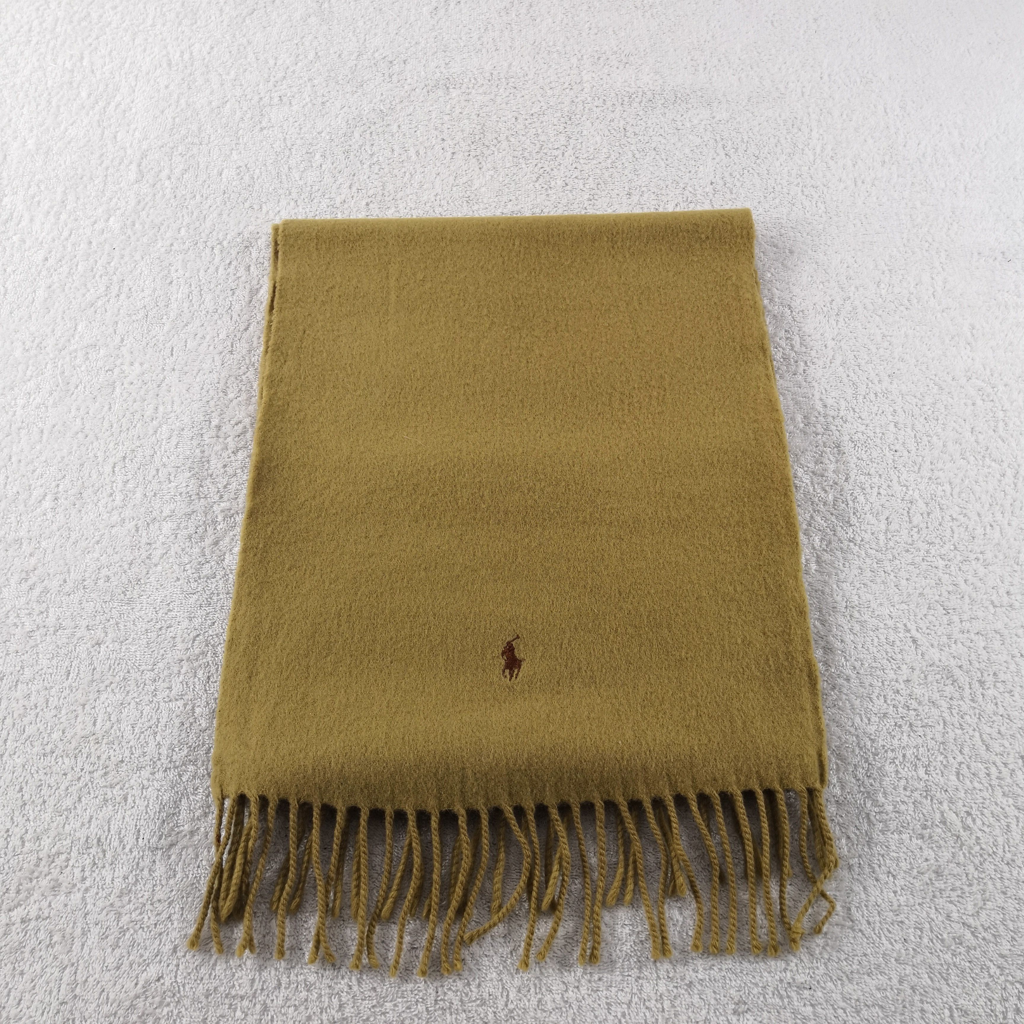 Polo Ralph Lauren Vintage Polo Ralph Lauren Scarf Muffler Wool Scarves Size ONE SIZE - 2 Thumbnail