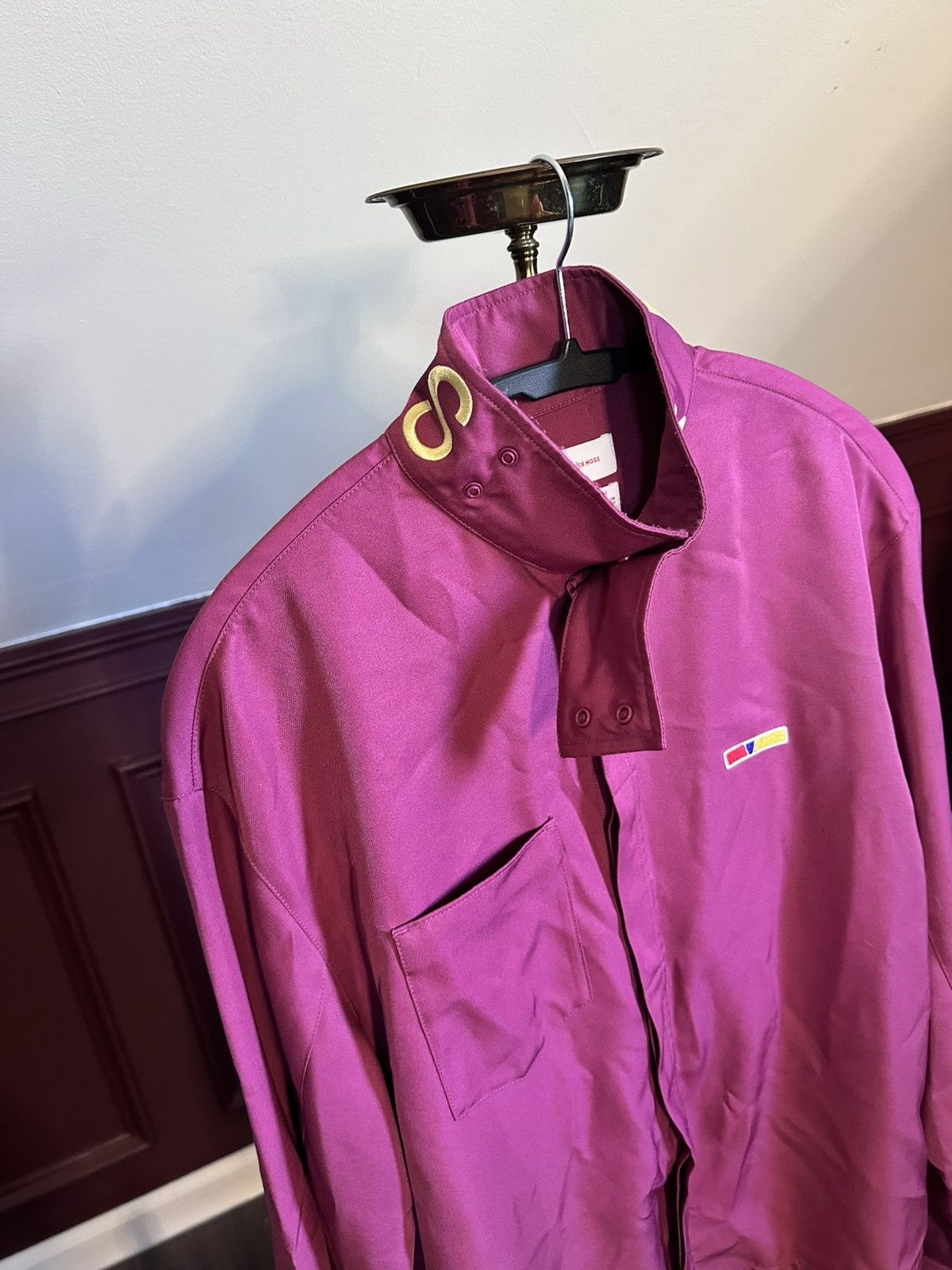 Pyer Moss PM x Reebok logo snap turtleneck magenta shirt jacket Size US S / EU 44-46 / 1 - 9 Thumbnail