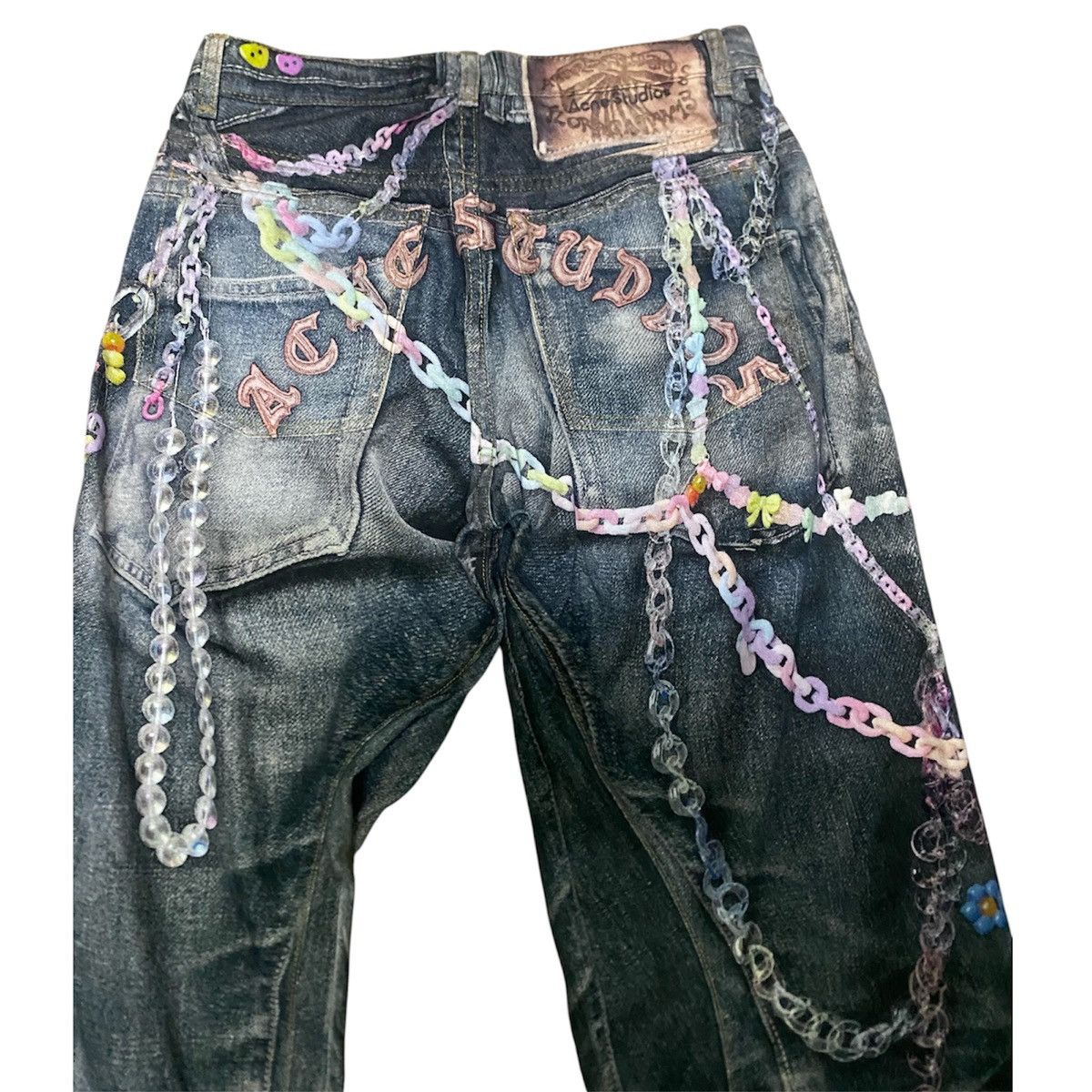 Acne Studios Acne Studios Candy Chain 3D Print Wide Size US 30 / EU 46 - 8 Thumbnail