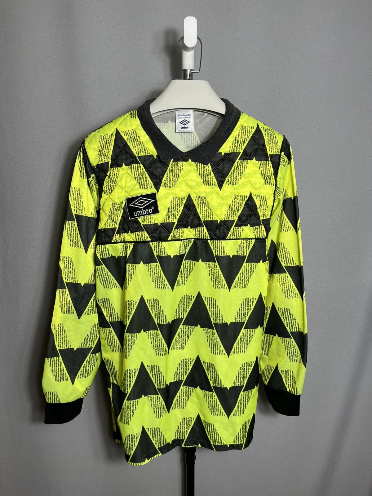 Umbro Matchworn 1990 1991 Umbro Goalkeeper Galatasaray Shirt #1 Size US L / EU 52-54 / 3 - 1 Thumbnail