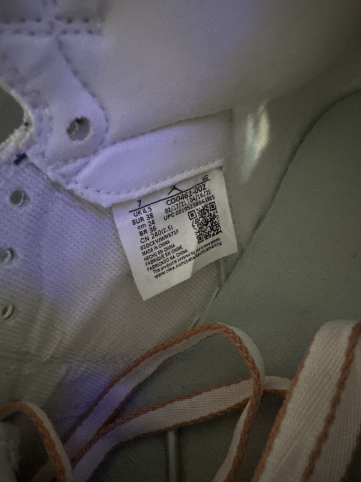 Jordan Brand × Nike Jordan 1 Seafoam 5.5y/7w Size US 5.5 / IT 35.5 - 7 Thumbnail