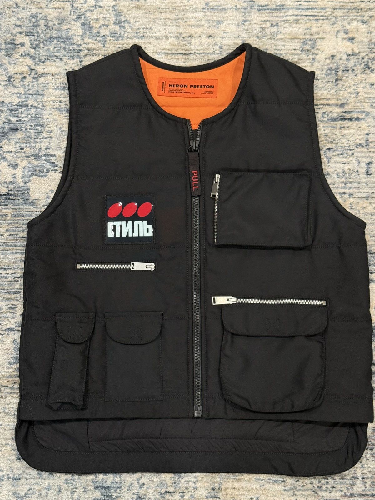 HERON PRESTON ヘロン プレストン FIRE VEST Heron Preston - Multi Pockets Fire Vest | HBX - ハイプ