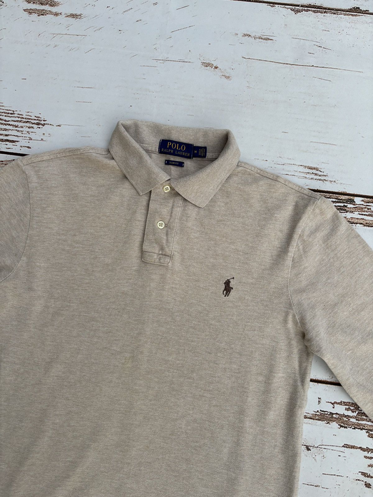 Polo Ralph Lauren Polo Ralph Lauren Longsleeve Polo Shirt Size US M / EU 48-50 / 2 - 2 Thumbnail