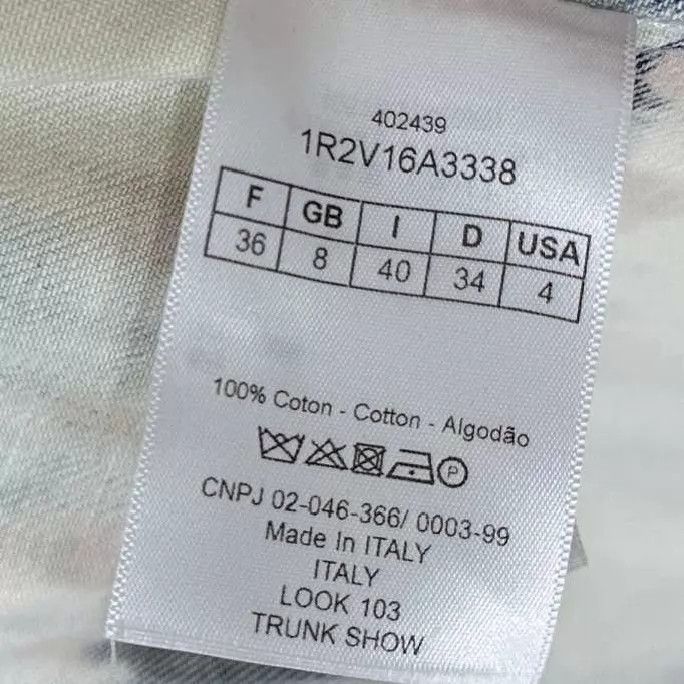 Dior Dior Tie-Dye Denim Shirt Jacket 36 Size XS / US 0-2 / IT 36-38 - 5 Thumbnail