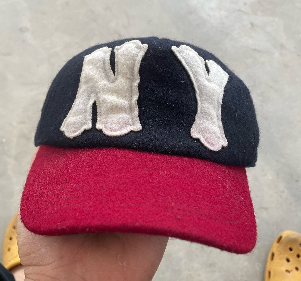 Beams Plus × Japanese Brand BEAMS HEART NY WOOL PATCH CAP Size 36 - 1 Thumbnail