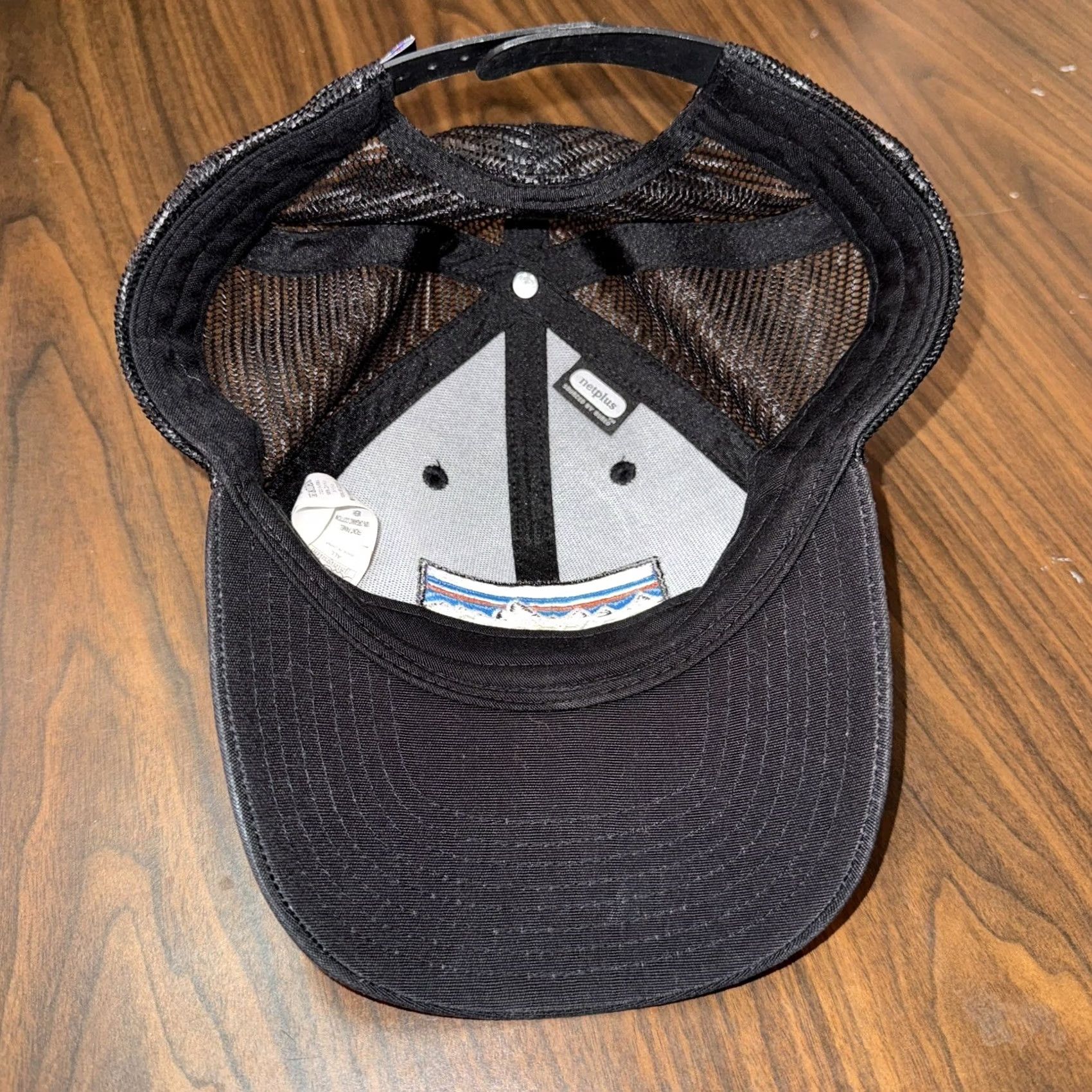 Patagonia Patagonia Trucker Hat One Size Black Adjustable Breathable Lightweight Cotton Polyester Canvas Vintage No Size ONE SIZE - 5 Thumbnail