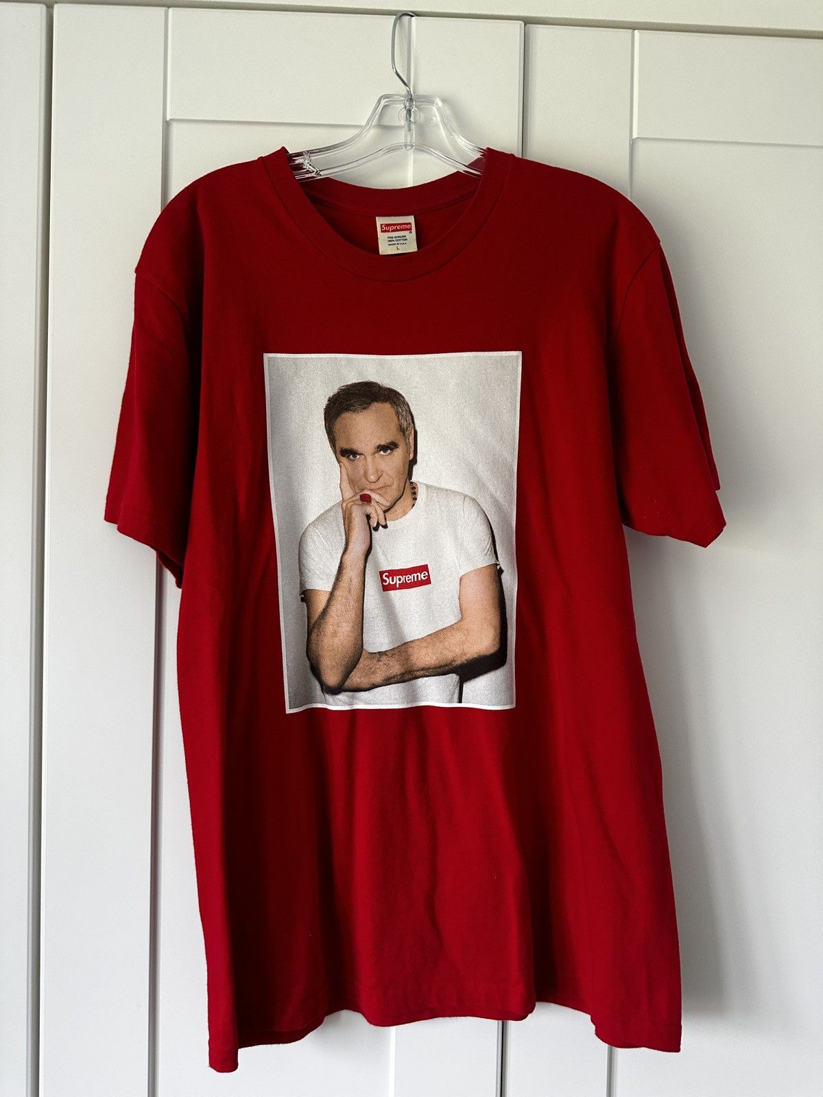 Supreme Supreme Morrissey Tee Size US L / EU 52-54 / 3 - 1 Thumbnail