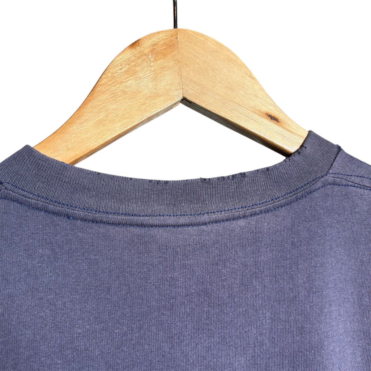 Supreme Supreme Box Logo 9/11 2001s Distressed T-Shirt / Navy USA Size US L / EU 52-54 / 3 - 8 Thumbnail