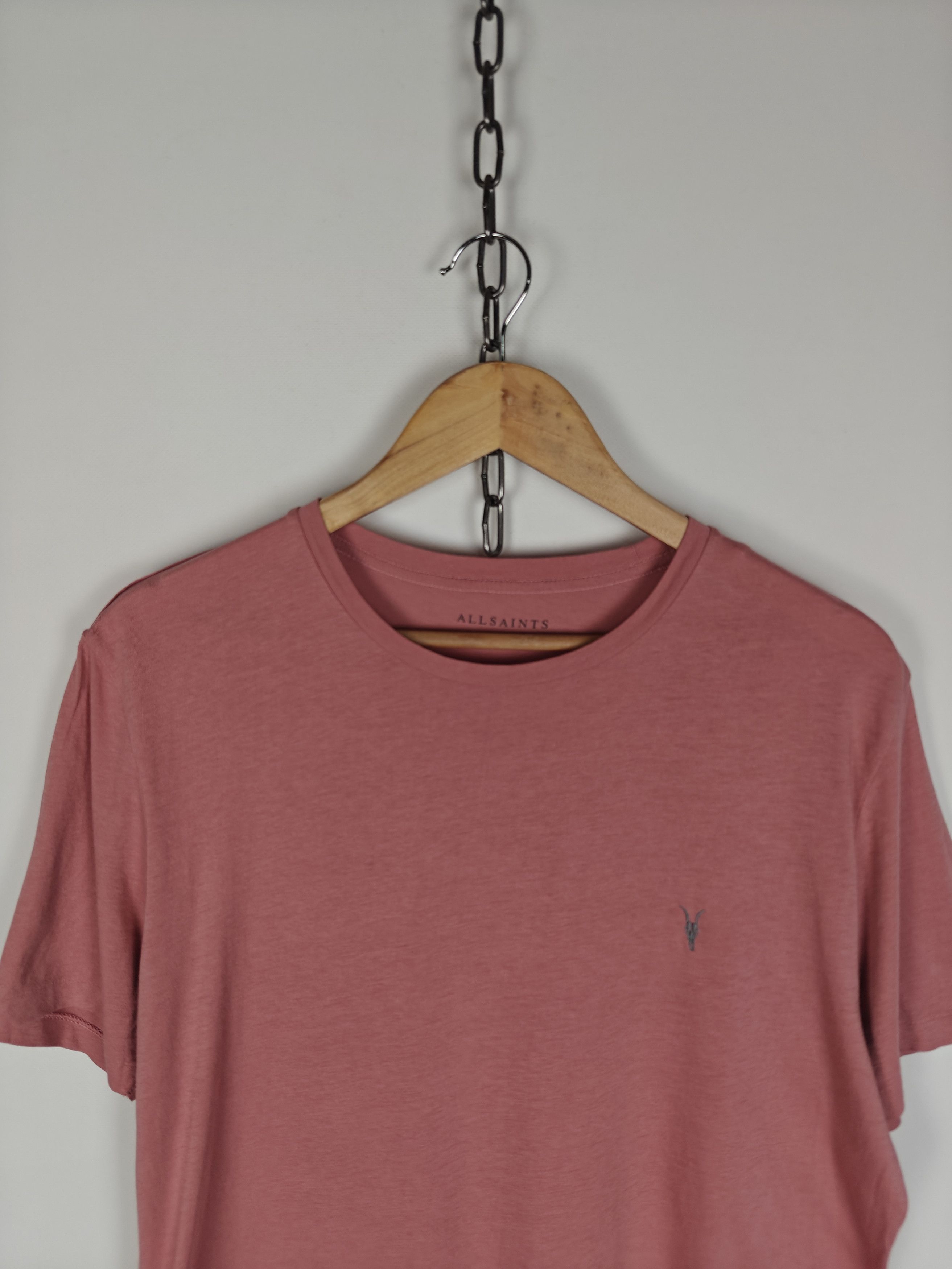 Allsaints Allsaints Tonic Crew T-Shirt Pink Peach Tee size L Size US L / EU 52-54 / 3 - 2 Thumbnail