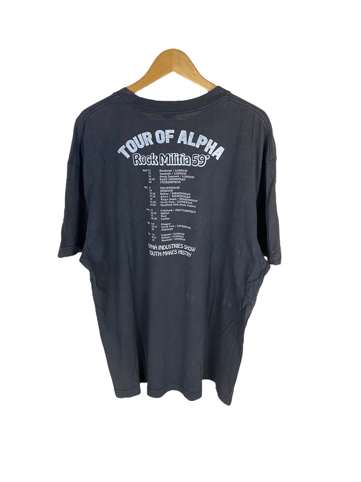 Alpha Industries Oversized Alpha Industries Tour Shirt Size US XXL / EU 58 / 5 - 5 Thumbnail