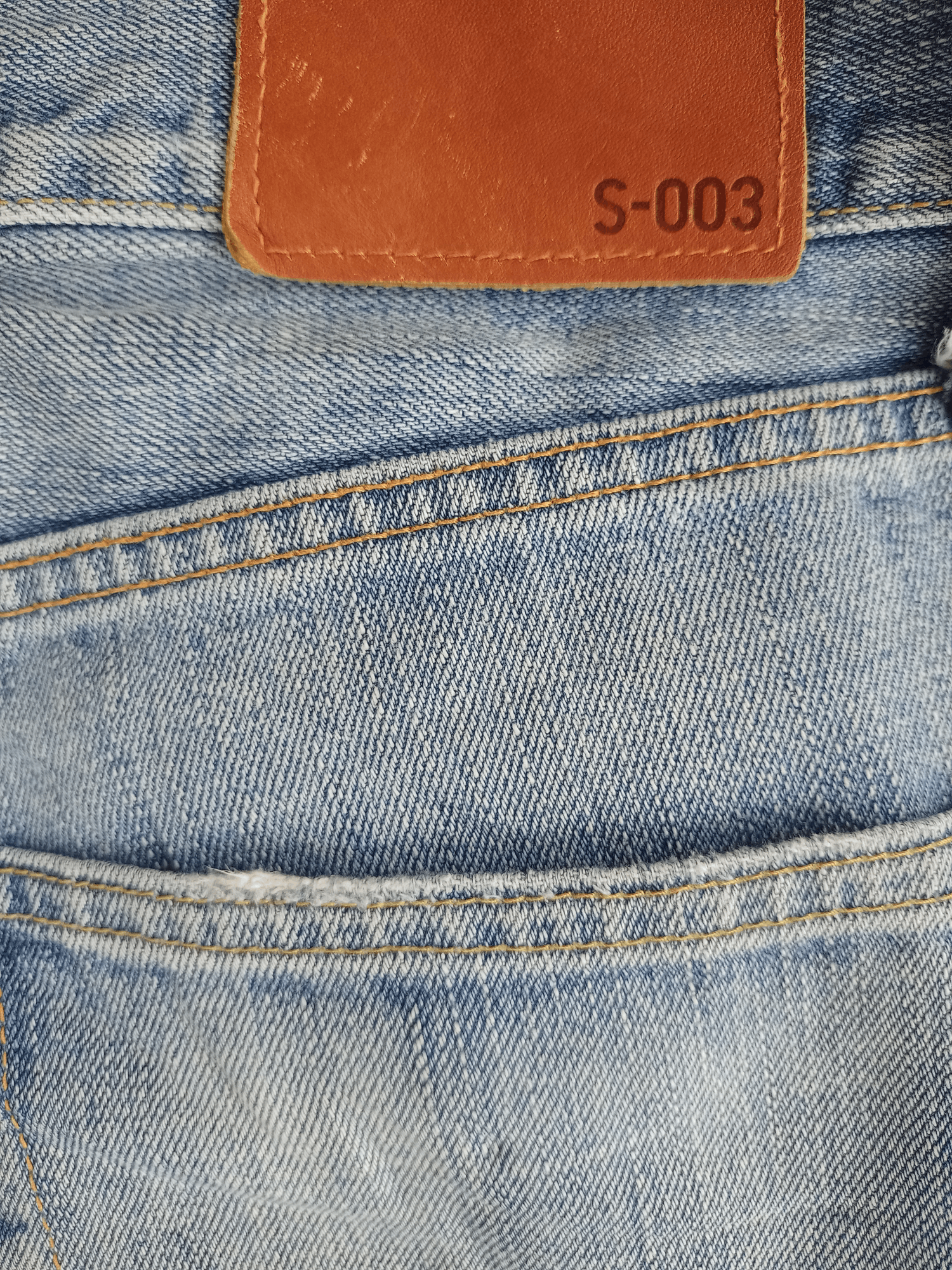 Japanese Brand × Uniqlo S003 Japanese Uniqlo Blue Wash Distressed Baggy Jeans Size US 35 - 8 Thumbnail