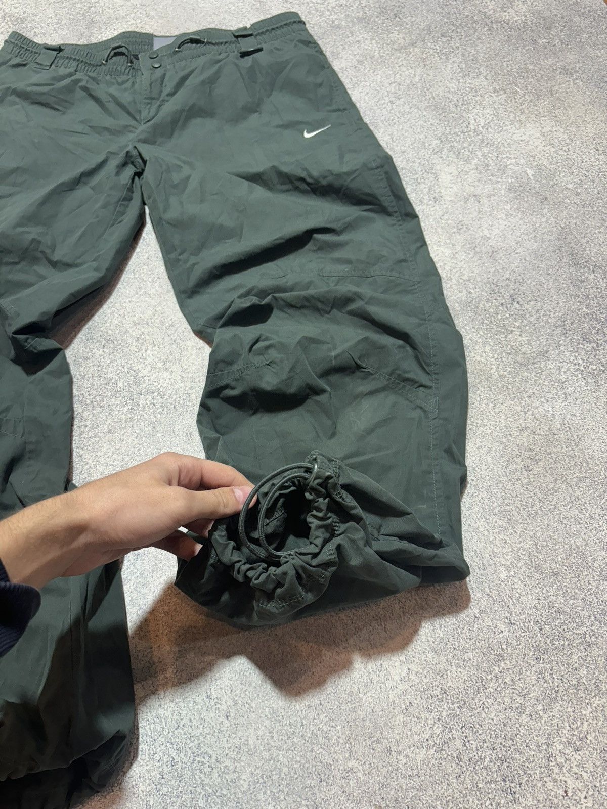 Nike × Vintage VINTAGE NIKE Swoosh Track Pants 2000s Size US 34 / EU 50 - 4 Thumbnail