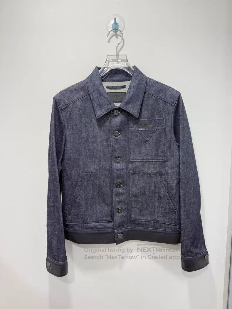 Prada Prada Triangle logo denim jacket Size US M / EU 48-50 / 2 - 1 Thumbnail
