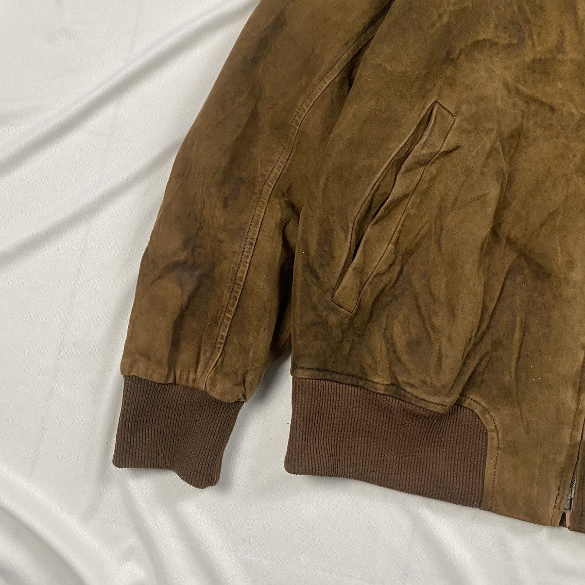 Japanese Brand Vintage 90s General Japan Suede Jacket Size US S / EU 44-46 / 1 - 3 Thumbnail