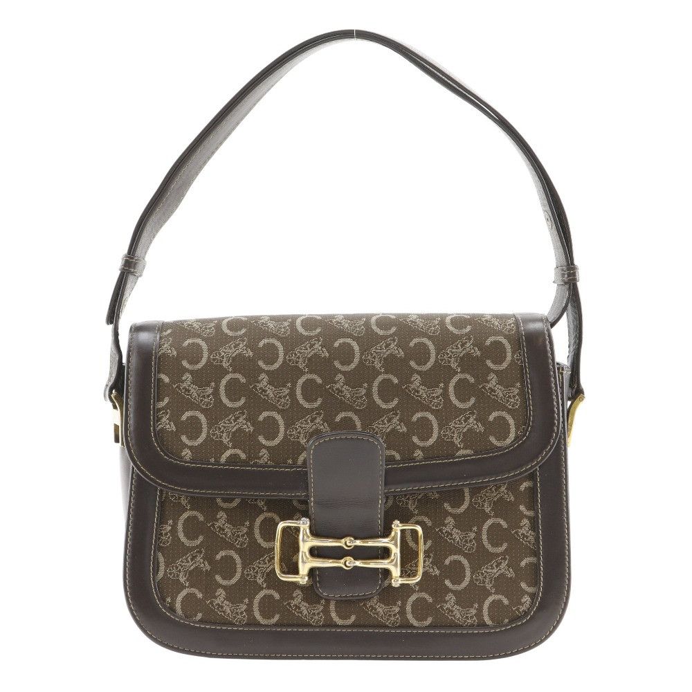 Celine Celine Celine Vintage Canvas Calf Handbag Leather Handbag DUTY FREE for USA Size ONE SIZE - 1 Thumbnail