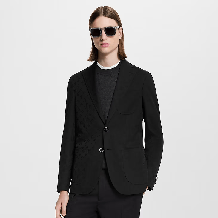 Louis Vuitton Monogram Single-Breasted Napolitana Jacket Size US XS / EU 42 / 0 - 3 Thumbnail