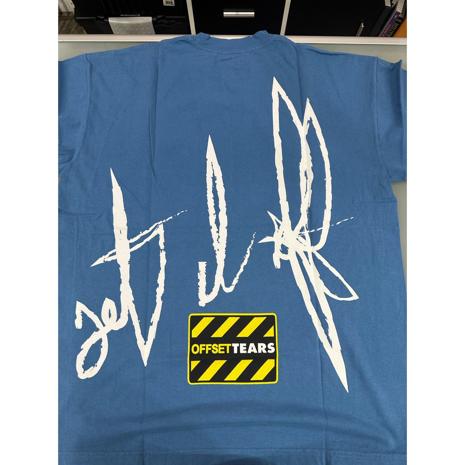 DENIM TEARS Denim Tears x Offset Set It Off #2 T-shirt (L) Size US L / EU 52-54 / 3 - 3 Thumbnail