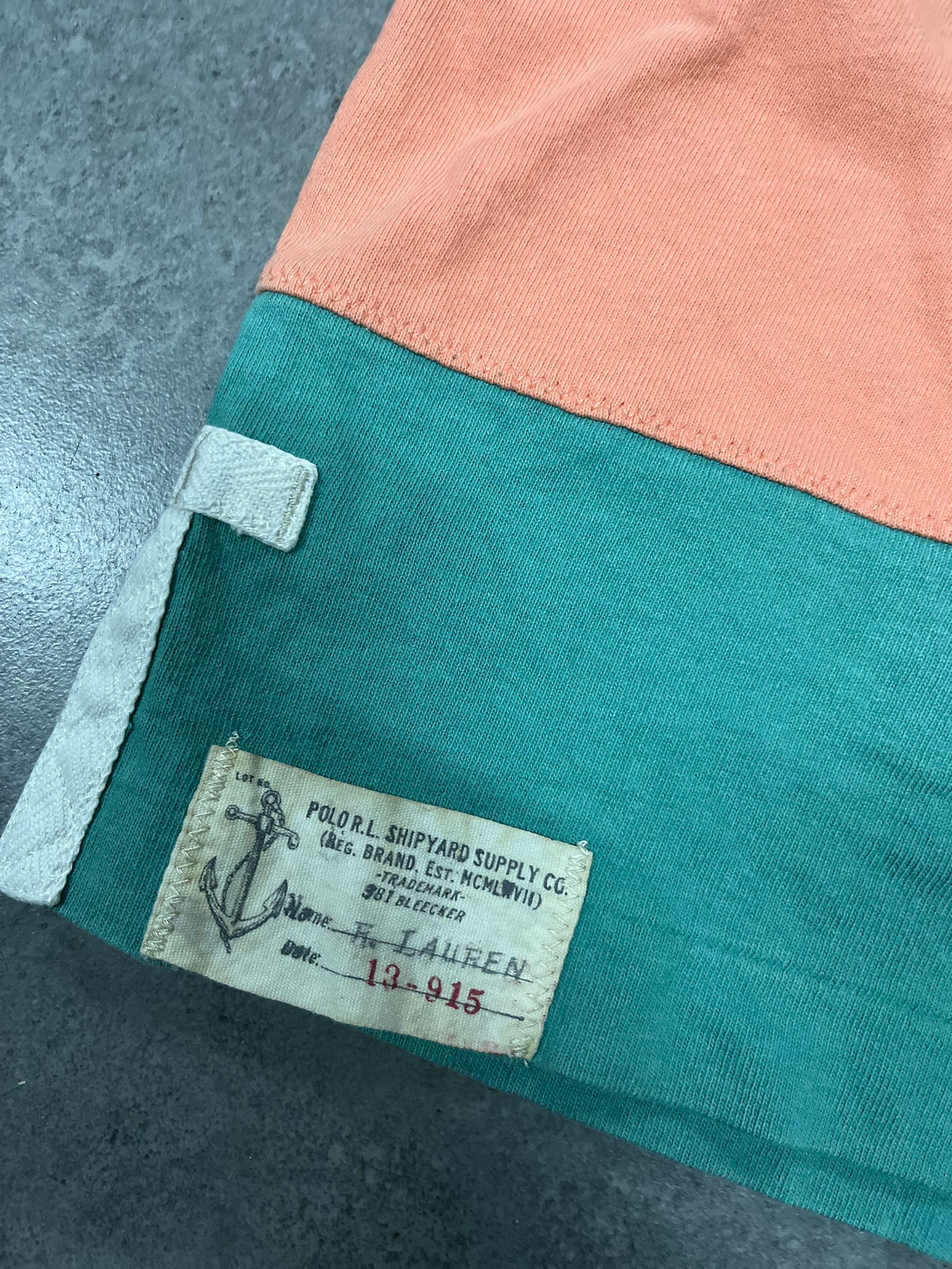 Polo Ralph Lauren Polo Ralph Lauren Yacht Club Border Patchwork Striped Size US M / EU 48-50 / 2 - 2 Thumbnail