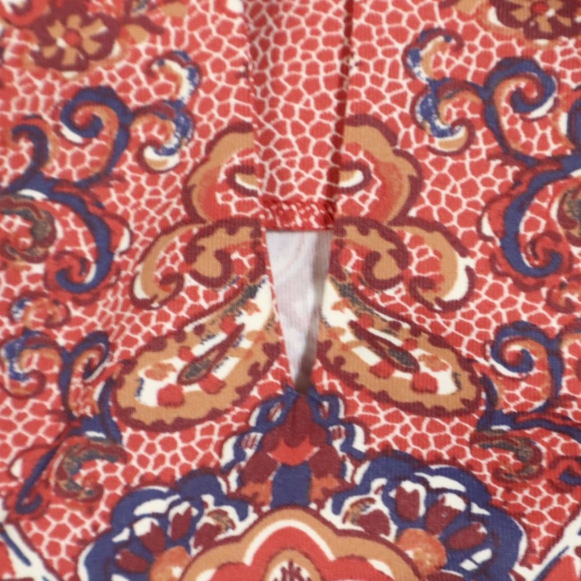 J.McLaughlin J. McLaughlin Shirt Women Red V-Neck 3/4 Sleeve Catalina Cloth Slim Relaxed S Size S / US 4 / IT 40 - 6 Thumbnail