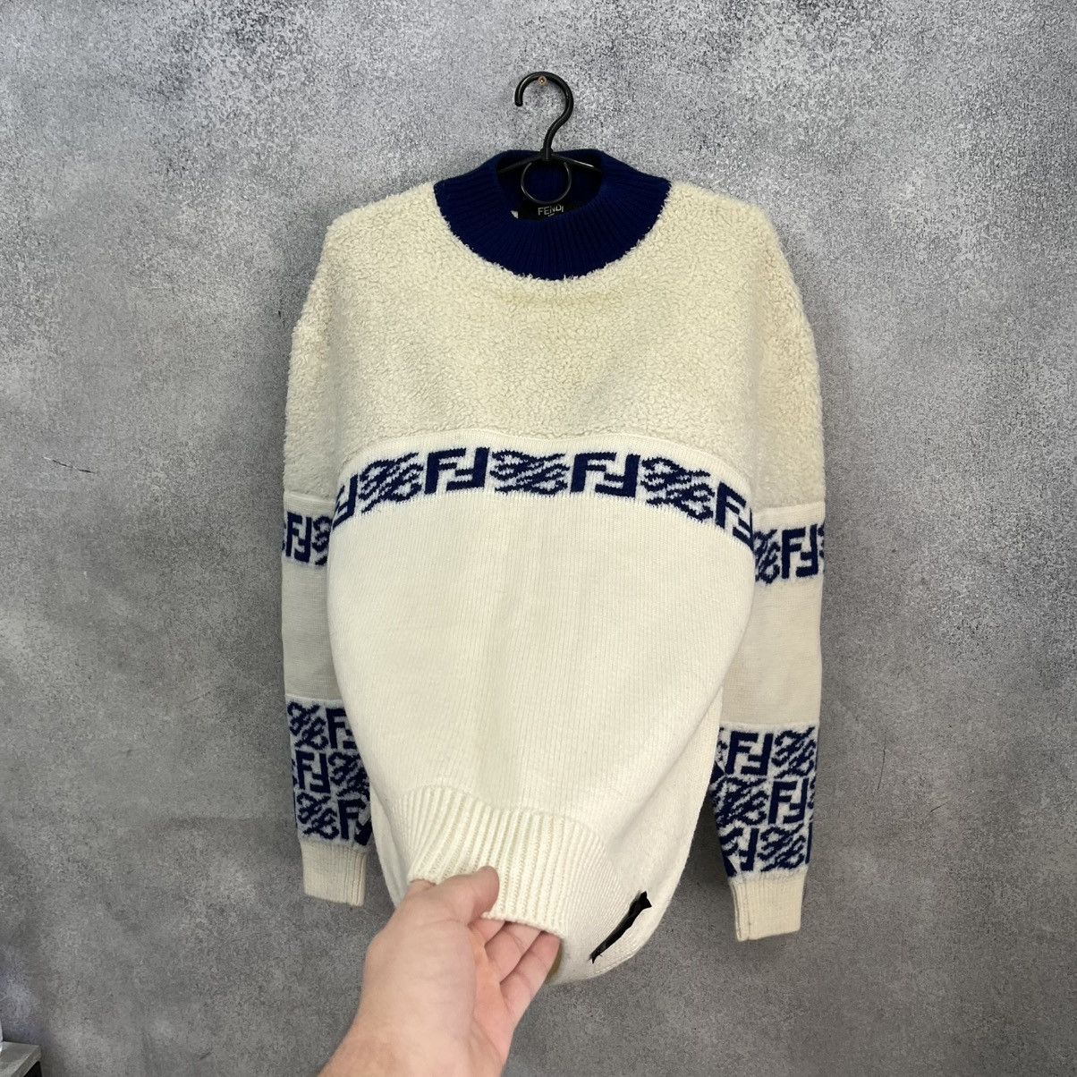 Fendi Fendi Monogram sweater Size US M / EU 48-50 / 2 - 8 Thumbnail