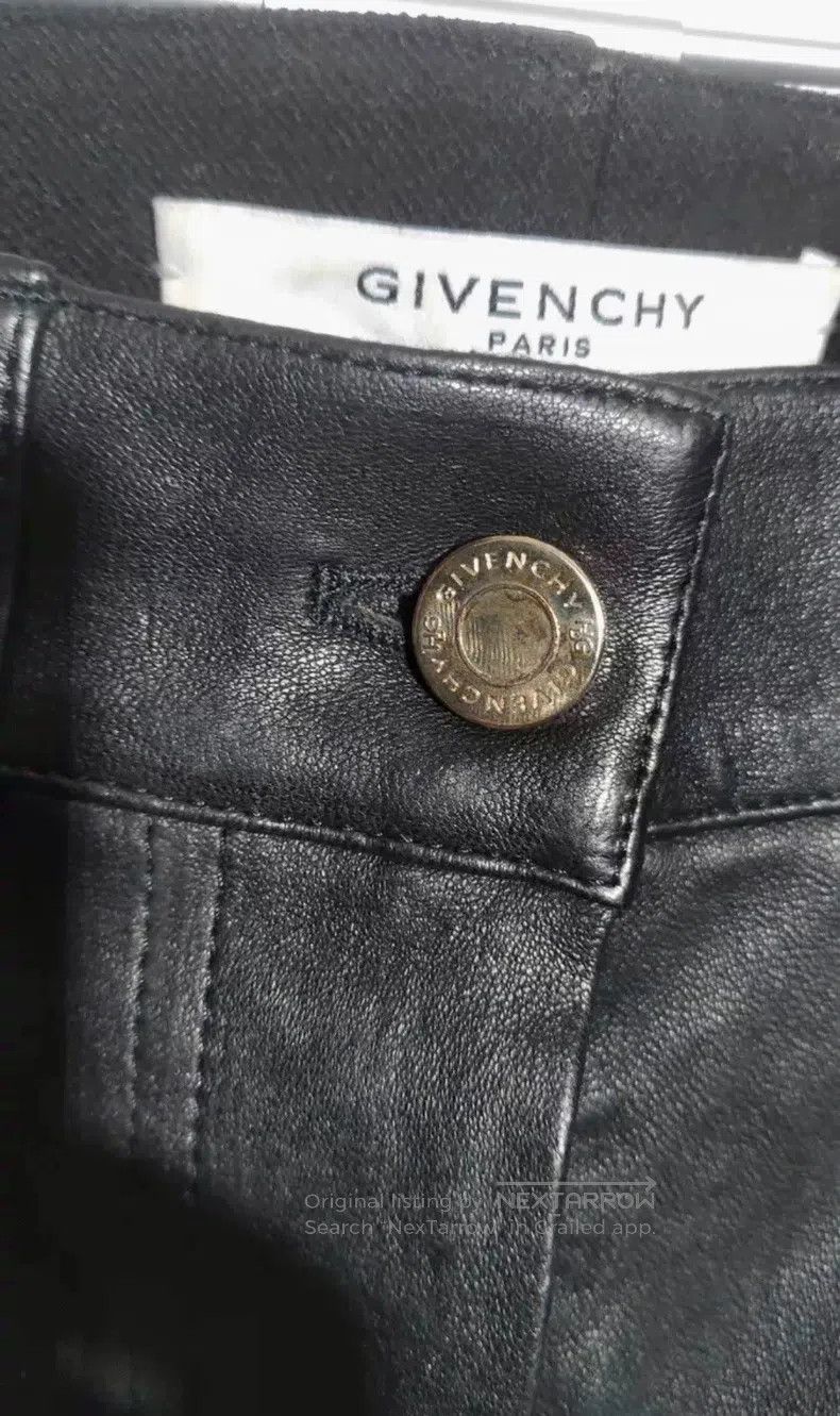 Givenchy Givenchy SizeM Leather Pants Size US 29 - 3 Thumbnail