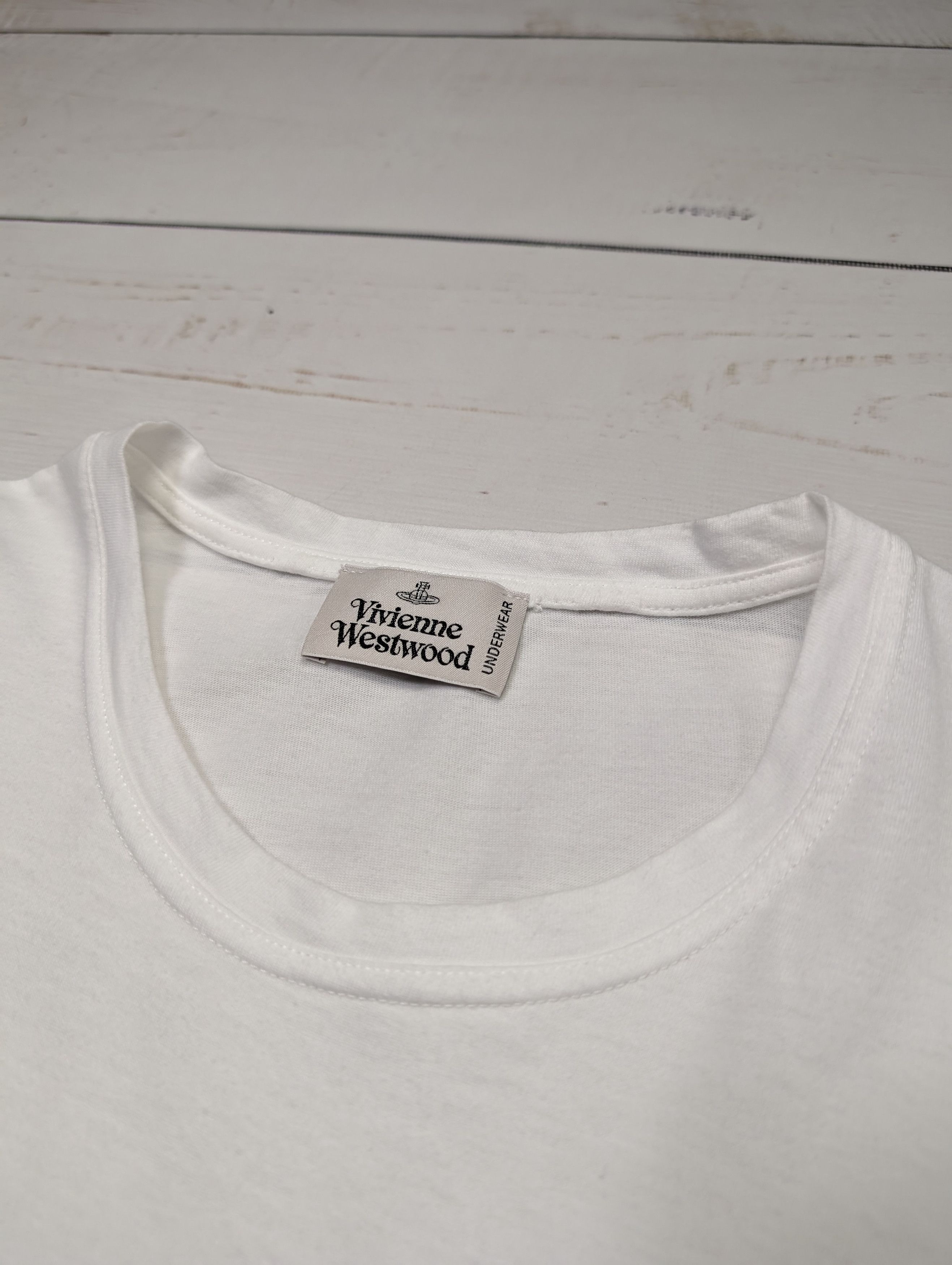 Vivienne Westwood Vivienne Westwood Underwear Logo T-Shirt White Size US M / EU 48-50 / 2 - 7 Thumbnail